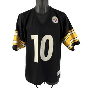 Vintage Logo 7 Pittsburgh Steeler Kordell Stewart #10 Jersey Sz L